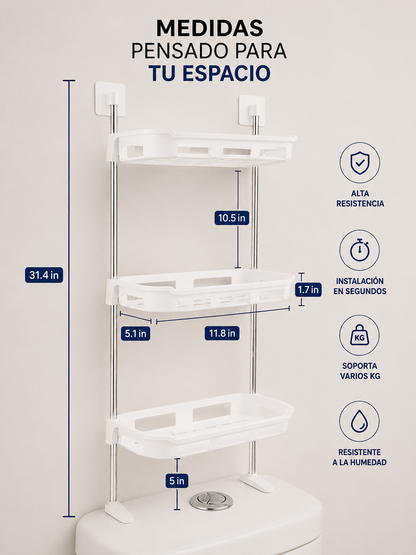 Organizador De Baño 3 Niveles