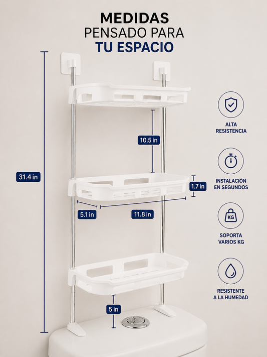 Organizador De Baño 3 Niveles