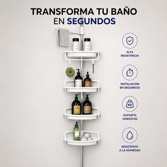 Esquinero Organizador De Ducha Ajustable